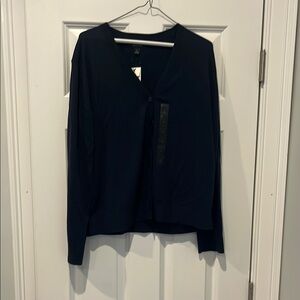J. Crew Factory Black Cardigan Sweater